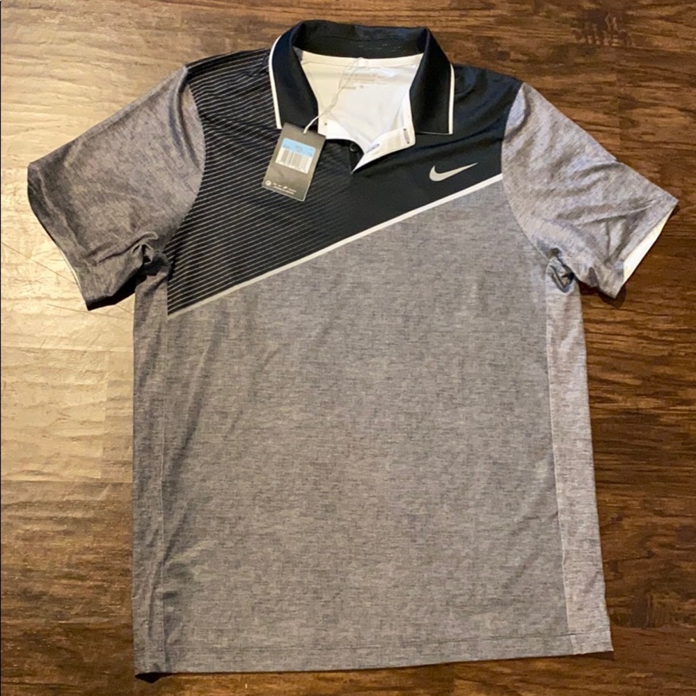 Nike dry fit golf polo shirt medium